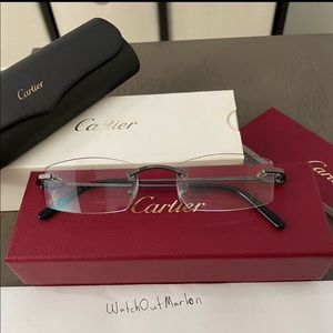 Cartier Black CT0045O Frames